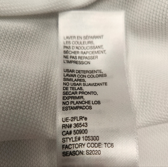 IZOD Golf White Sleeveless Top with Black and White Gingham Trim - Picture 9 of 12